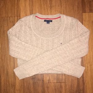Tommy Hilfiger Flag Cable Knit Sweater